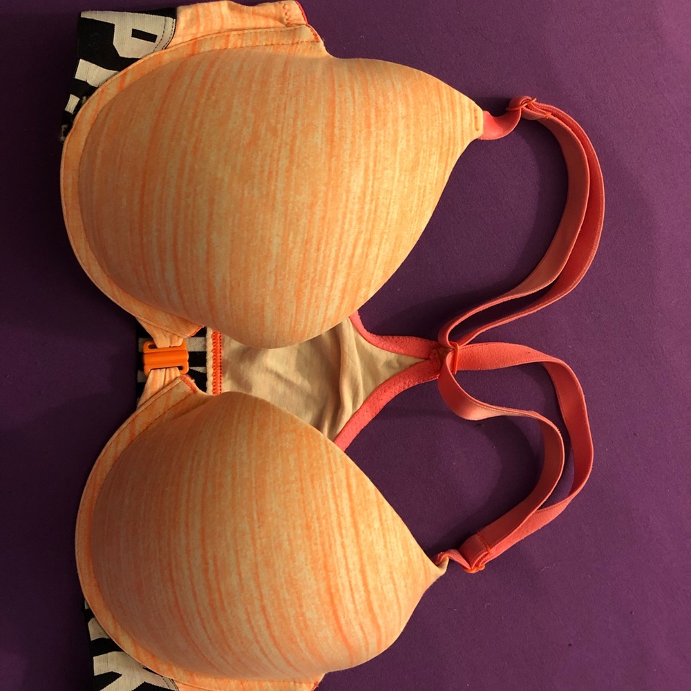 PINK 34D push up bra